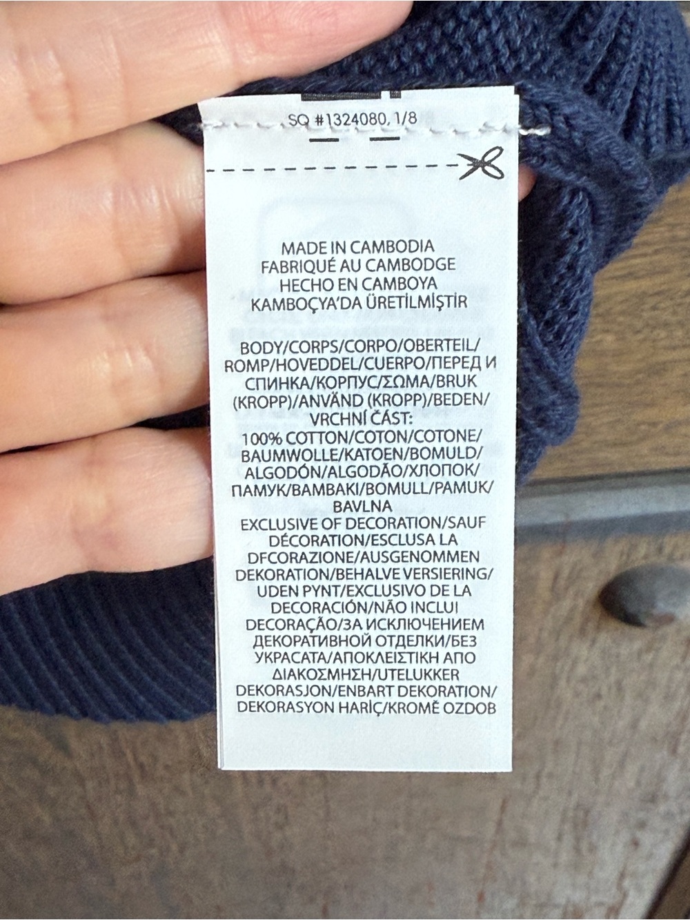 Ralph Lauren Blue Cable-Knit Crewneck Sweater Size M - Picture 5 of 6